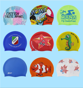 OEM Logo personalizzato stampato cappello adatto senza soluzione di continuità in Silicone cuffia da nuoto Hall of Fame in Silicone - Product Image 6