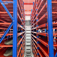 Scaffalatura Metallica Robusta in Acciaio Verniciato a Polvere, 4/5/6 Ripiani, Dimensioni Personalizzabili, Capacità 200-500kg per Gestione Magazzino e Stoccaggio