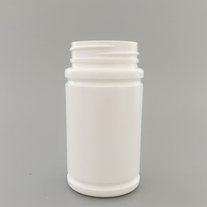 Portatile 110ml bianco pp bocca larga impermeabile cilindrica compressa di vitamina vuota capsula di plastica bottiglia con tappo a vite - Product Image 4