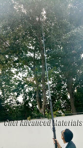 Poste telescópico de fibra de carbono CNER 15M -30M para cosecha de nueces de Areca o caza de aves/llegar a un nido de Horne asiático - Product Image 6