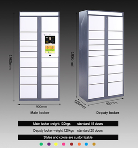 Boîte de livraison rapide intelligent casier de livraison avec écran tactile qr <span class=keywords><strong>code</strong></span> e casier intelligent de casier de livraison de boîtes pour l'école - Product Image 2