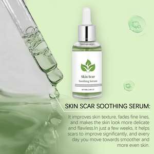 Suero Calmante para Cicatrices 50ml, Marca Privada OEM, Vitamina E, Aloe, Centella, Reduce Marcas de Quemaduras, Estrías, Vegano - Product Image 3