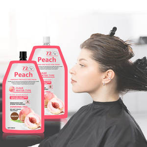 Joynna <span class=keywords><strong>arabe</strong></span> 500ml * 2 vente chaude parfum de pêche crème de teinture permanente sans ammoniaque pour les cheveux de pomme - Product Image 1