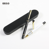 Meistverkaufter Luxus-Metallstift in Box mit Individuellem Logo Kugelschreiber Gelstift-Stil Werbe-Stifte in Eisenbox