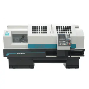 Dmtg cama dobrável resistente com furo grande, torno cnc cke6150z