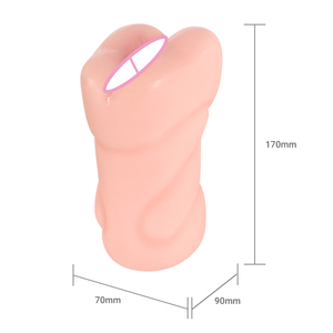 Dispositivo de Masturbación Masculina con Textura Realista, Ano Real, Vagina Real, Funda de Estimulación del Pene, Juguete Sexual de Bolsillo para Hombres - Product Image 6
