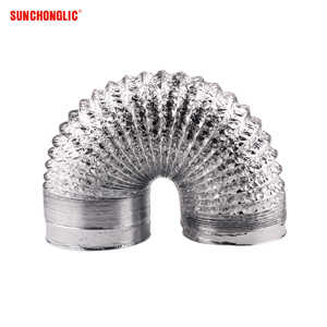 Sunchonglic — <span class=keywords><strong>tuyau</strong></span> d'échappement pour capot <span class=keywords><strong>de</strong></span> <span class=keywords><strong>cuisine</strong></span> 1.5m, en aluminium, tube pour installation à distance - Product Image 4