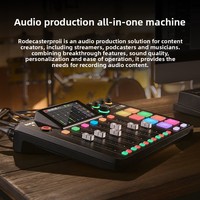 Mezclador de Audio OEM Caster Pro II de Segunda Generación para Transmisión en Vivo, Grabación y Uso en Computadora, Soluciones de Sonido para Podcasts