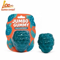Bonbons Géants Gommeux aux Fruits en Gros, Gomme Géante à la Framboise Bleue 136g, Gomme Individuelle pour OEM ODM