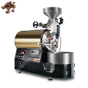 Tostador de Café Eléctrico para Cafetería con Certificación CE, Tostador de Café con Tambor Doble de Acero Inoxidable - Product Image 5