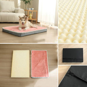 Zipper Removable Washable Square Solid <strong>Dog</strong> <strong>Bed</strong> <strong>Mattress</strong> for <strong>Pet</strong> Sleeping Pad Customizable Carton Box <strong>Pet</strong> <strong>Beds</strong> - Product Image 4
