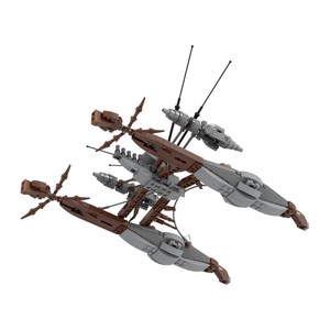 Funbuild <span class=keywords><strong>Star</strong></span> Plan <span class=keywords><strong>Wars</strong></span> personalizado, modelo de catamarán, juego de bloques de construcción, <span class=keywords><strong>rompecabezas</strong></span>, juguetes, juego de bloques - Product Image 3