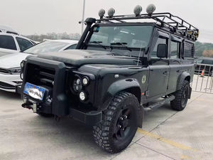 Convient pour Classic Land Rover Defender 4 portes Running Board Side <span class=keywords><strong>bar</strong></span> Nerf <span class=keywords><strong>Bar</strong></span> Foot Step Accessory Side Step Modification Part - Product Image 4