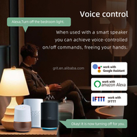 Adaptateur de prise de lumière WiFi intelligent Tuya avec contrôle d'application avec prise d'ampoule murale sans fil à contrôle intelligent avec Alexa Google Home