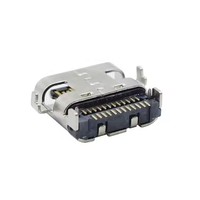 Conector macho hembra USB 3,1 tipo C de 16 pines con paso de 0,5mm y modelo de MM para carga de PCB