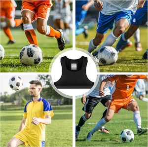 Gilet d'Entraînement de <span class=keywords><strong>Football</strong></span> avec Traceurs et Poche GPS, Traceurs Respirants à Coupe Flexible pour Hommes Femmes Équipement de <span class=keywords><strong>Football</strong></span> - Product Image 5