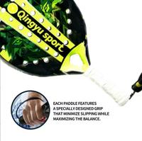 Raquette de padel Qingyu Sport Pala De Padel Genius édition limitée, panneau en fibre de carbone 3K-18K, certifiée 2026, originale