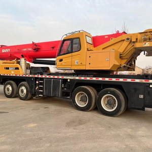 Grue tout-terrain Sany 80t d'occasion, grue mobile sur camion de 80 tonnes certifiée EPA - Product Image 3