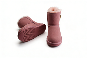 Stivali da Neve <span class=keywords><strong>Invernali</strong></span> OEM/ODM Vendita Diretta dalla Fabbrica <span class=keywords><strong>Scarpe</strong></span> Calde da <span class=keywords><strong>Donna</strong></span> Suola Piatta Fodera in Pelle di Pecora con Bottoni Vendita all'Ingrosso - Product Image 2