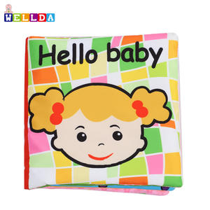 Libro de Tela Mágico para Bebés con Patrones Coloridos para Estimular la Curiosidad Diaria - Product Image 1