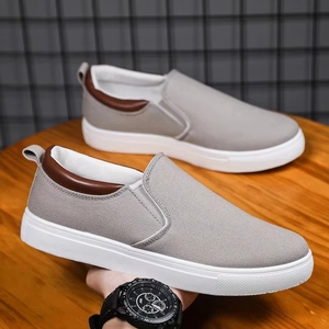 Plus-Size Canvas <b>Shoes</b> Breathable Walking Fashion Sneakers Men's Casual - Product Image 2