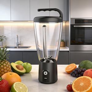 Licuadora Portátil de Alta Potencia de 150W, Máquina para Hacer Smoothies de 1000ml, Batería Recargable por USB, Exprimidor Inalámbrico, Triturador de Hielo, Picador con 6 Cuchillas - Product Image 6