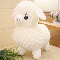 Mainan Boneka Domba Kecil Lucu 25cm, Bantal Hewan Lembut Kawaii, Hadiah Ulang Tahun, Pernikahan, Mainan Pesta