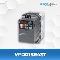 Variateur de fréquence haute performance série VFD-E, type terminal, triphasé 460V, IP20, contrôle vectoriel, régulateur de vitesse CE pour pompe d'alimentation en eau