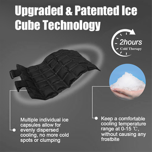 World-bio personalizza il pacco freddo caldo per il dolore muscolare al ginocchio - Product Image 3