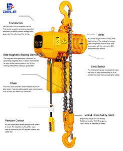 Alat Angkat 1 ton 2 ton 3 ton Derek Listrik <span class=keywords><strong>Chain</strong></span> <span class=keywords><strong>Hoist</strong></span> dengan Troli <span class=keywords><strong>Chain</strong></span> <span class=keywords><strong>Hoist</strong></span> Listrik 5 Ton - Product Image 3