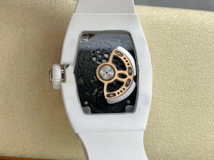 Montre mécanique à mouvement personnalisé exclusif avec boîtier en céramique, inattenduement devenue une sensation parmi les célébrités d'Internet - Product Image 4