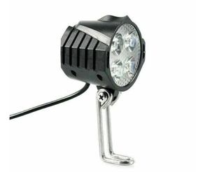 Nouveau projecteur LED de <span class=keywords><strong>vélo</strong></span> électrique pliant Super lumineux lampe frontale haute luminosité avec klaxon intégré - Product Image 3