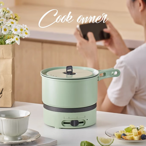 Xách Tay Nồi Điện Du Lịch Nồi Chia Đa-Chức Năng Nồi Ký Túc Xá Nồi Lẩu Điện Cho Một Người Từ Việt Nam - Product Image 5