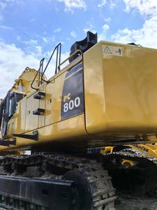 2026 Komatsu Pc800 Excavatrice sur chenilles hydraulique jaune pour travaux de construction Komatsu Pc800 - Product Image 2