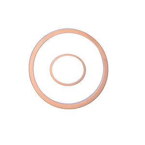 Arandelas de Cobre Personalizadas de Alta Calidad para Motocicleta, Arandelas Planas para Interfaz de Tubo de Escape del Motor, Junta de Sellado - Product Image 3