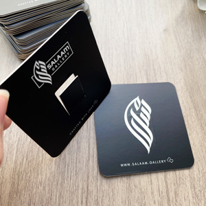 Tarjetas de exhibición de joyería en negro mate, tarjetas personalizadas con logo de marca impreso en blanco, tarjetas para exhibir anillos y pendientes para pequeños negocios - Product Image 4