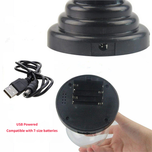 Lámpara de Plasma Creativa con Forma de Bola de Rayo, Sensible al Tacto, Alimentada por USB y Batería, Luz Nocturna con Ion Electrostático - Product Image 3