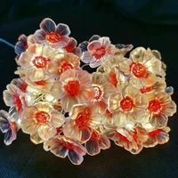 Guirlande lumineuse LED d'intérieur en forme de branche de cerisier, fil de cuivre étanche, style floral, décoration de vacances IP44