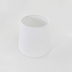Hotel all'ingrosso personalizzato classico moderno <span class=keywords><strong>piccolo</strong></span> tamburo cono <span class=keywords><strong>paralume</strong></span> in tessuto bianco per lampada da tavolo - Product Image 2
