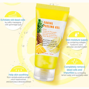 <span class=keywords><strong>Gel</strong></span> éclaircissant AHA à l'acide glycolique, exfoliant pour le <span class=keywords><strong>visage</strong></span>, nettoyant pour peaux mortes, dissolvant de Pores, correcteur de taches foncées - Product Image 3