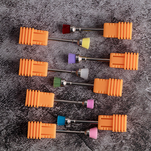 Brosse de nettoyage professionnelle pour tête de perceuse à ongles électrique colorée – Outil de polissage, de ponçage et d'élimination des cuticules pour salon de manucure - Product Image 2