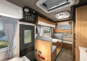 Caravane de voyage confortable tout-terrain avec toit rigide, télévision intégrée, caravane de luxe pour voyages en famille - Product Image 5