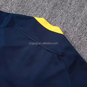 Vente en gros survêtement de football personnalisé à demi-fermeture éclair maillot à manches longues jogging vêtements de sport hommes enfants jeunes survêtement d'entraînement de l'équipe de football - Product Image 6