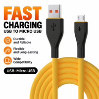 Câble USB Type-C/Micro USB à angle droit en cuivre pur pour iPhone et téléphones Android - Charge rapide 6A et synchronisation des données