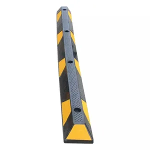 New Products Safety Traffic Bumper Rubber Parking Curbs Truck Wheel Car Parking Block Stopper Price