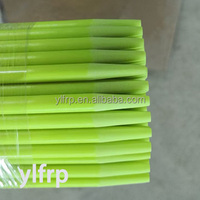 Piquet de pépinière en fibre de verre résistant aux UV de 1/4 et 3/4 pouces avec poteau d'extrémité de crayon Service de traitement de coupe personnalisé de tige de fibre de verre de 3/4 pouces