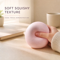 Jouet Squishy en Gros en Forme de Boule Collante, Doux, à Remontée Lente, Anti-Stress et Relaxant pour le Bureau