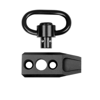 Support de fixation rapide QD en alliage de zinc pour sangle de fusil, accessoire de tir robuste à dégagement rapide