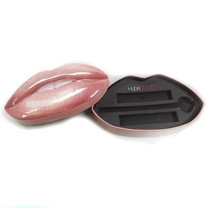 Cosmetic Tin Box Customized Food Grade Packaging Metal Tin Lips Tin Box Eco Friendly Metal Lipstick Package Box With Eva Insert