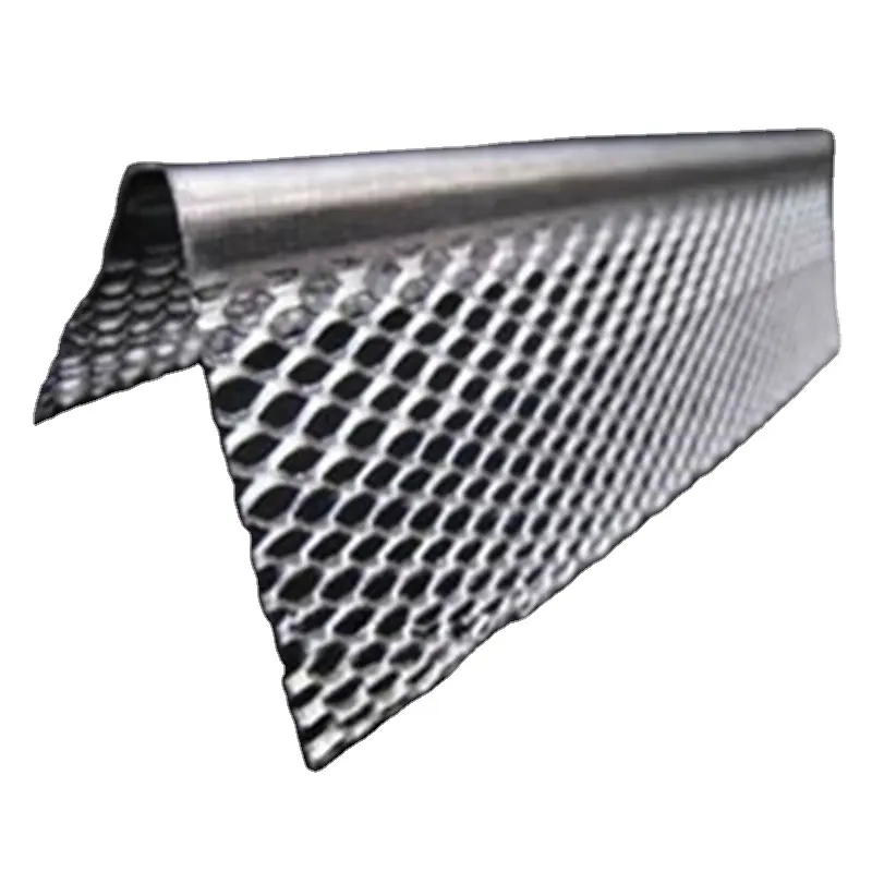 Nieuwe Hot Verkoop China Aluminium Of Roestvrij Staal Strekmetaal Droge Muur Hoek Corner Edge Protector Hoek Kraal In Hoek guard